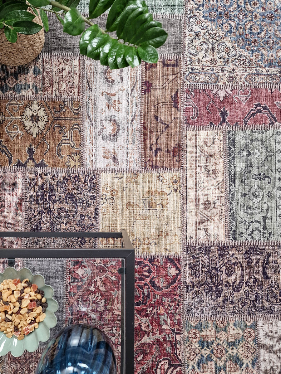 Patchwork matta multi