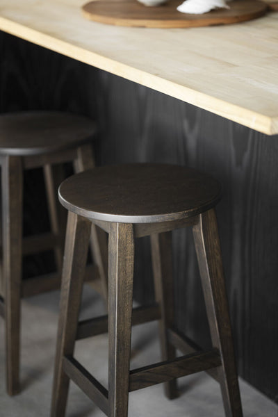 Austin barpall brun ek 2-pack