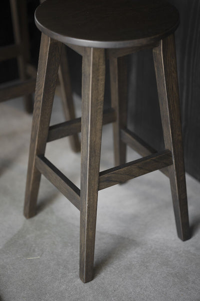 Austin barpall brun ek 2-pack