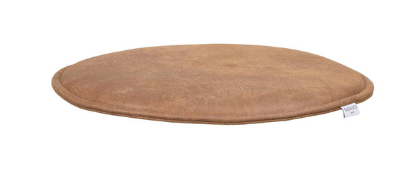 Fulton sittdyna rund brun