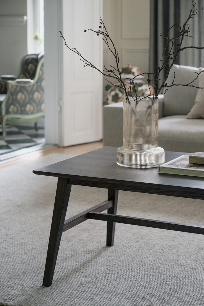 Filippa soffbord 130x70 mörkbrun ek