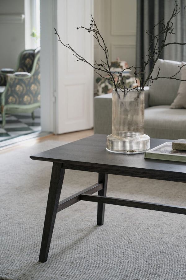 Filippa soffbord 130x70 mörkbrun ek