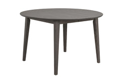 Filippa matbord runt 120/165 mörkbrun ek