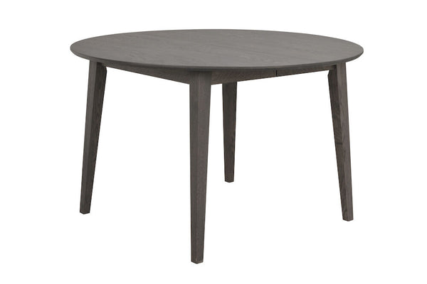 Filippa matbord runt 120/165 mörkbrun ek