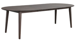 Filippa matbord ovalt 170/210 ek mörkbrun