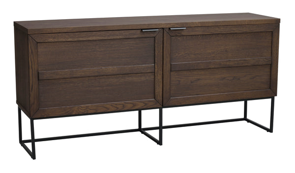 Everett sideboard 160 brun ek/svart