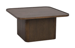 Sullivan soffbord 80x80 brun ek