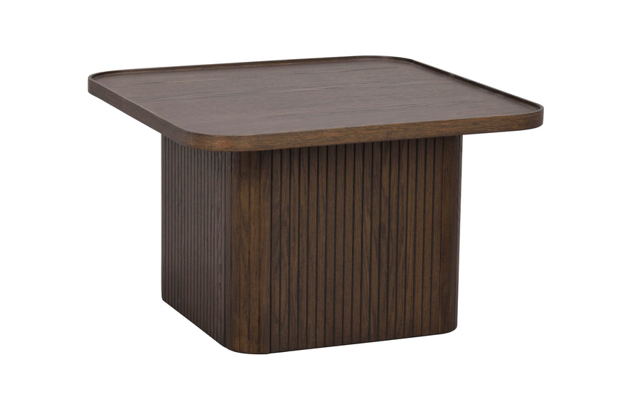 Sullivan soffbord 60x60 brun ek