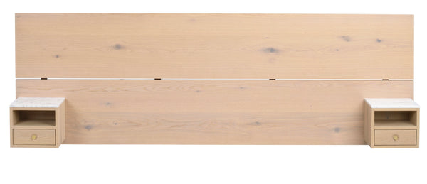 Whitmore sänggavel vitpigmenterad ek