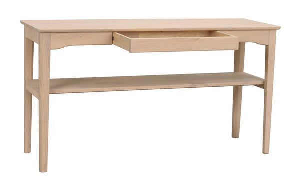 Markham avlastningsbord låda 140 vitpigmenterad ek