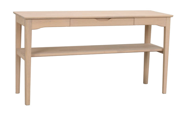 Markham avlastningsbord låda 140 vitpigmenterad ek