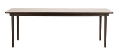 Fairmount matbord 220x95 beige HPL/brun ek