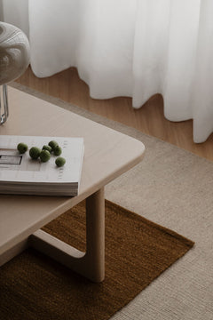 Moorfields matta 240x340 saffransgul ull