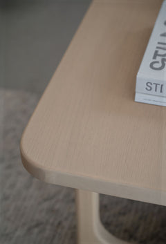 Driscoll soffbord 103x50 vitpigmenterad ek