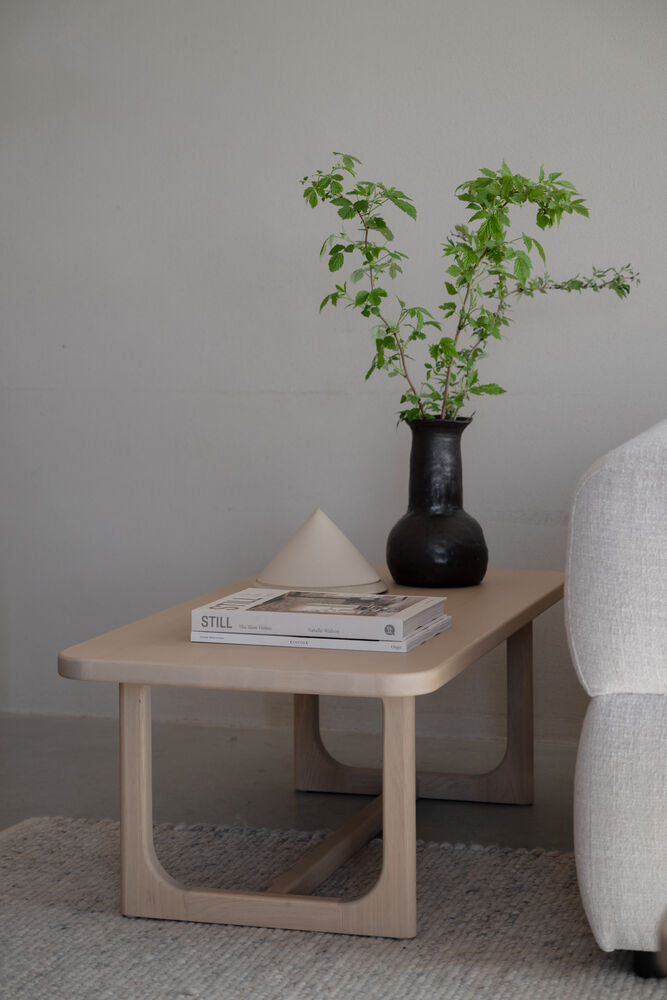 Driscoll soffbord 103x50 vitpigmenterad ek