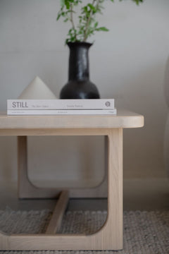 Driscoll soffbord 103x50 vitpigmenterad ek