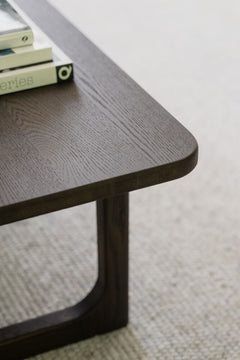 Driscoll soffbord 160x70 brun ek