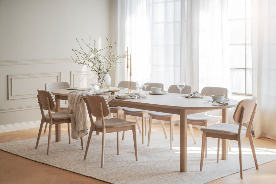 Gifford iläggsskiva 50x105 vitpigmenterad ek