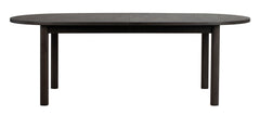 Gifford matbord ovalt 220x105 brun ek