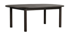 Gifford matbord ovalt 220x105 brun ek