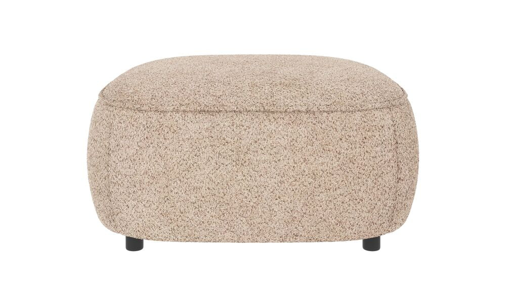 Norris fotpall ljusbeige tyg Anna #2