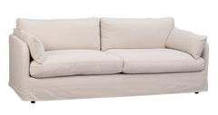 Peyton soffa 3-sits beige tyg Ursula #282