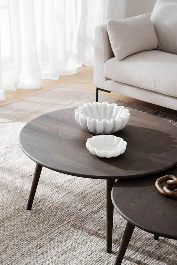 Tompkins soffbord ø60 brun ek