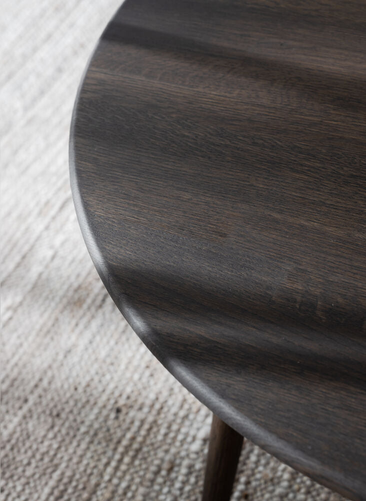 Tompkins soffbord ø60 brun ek
