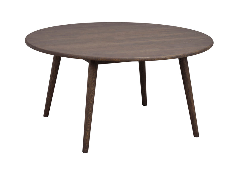 Tompkins soffbord ø90 brun ek