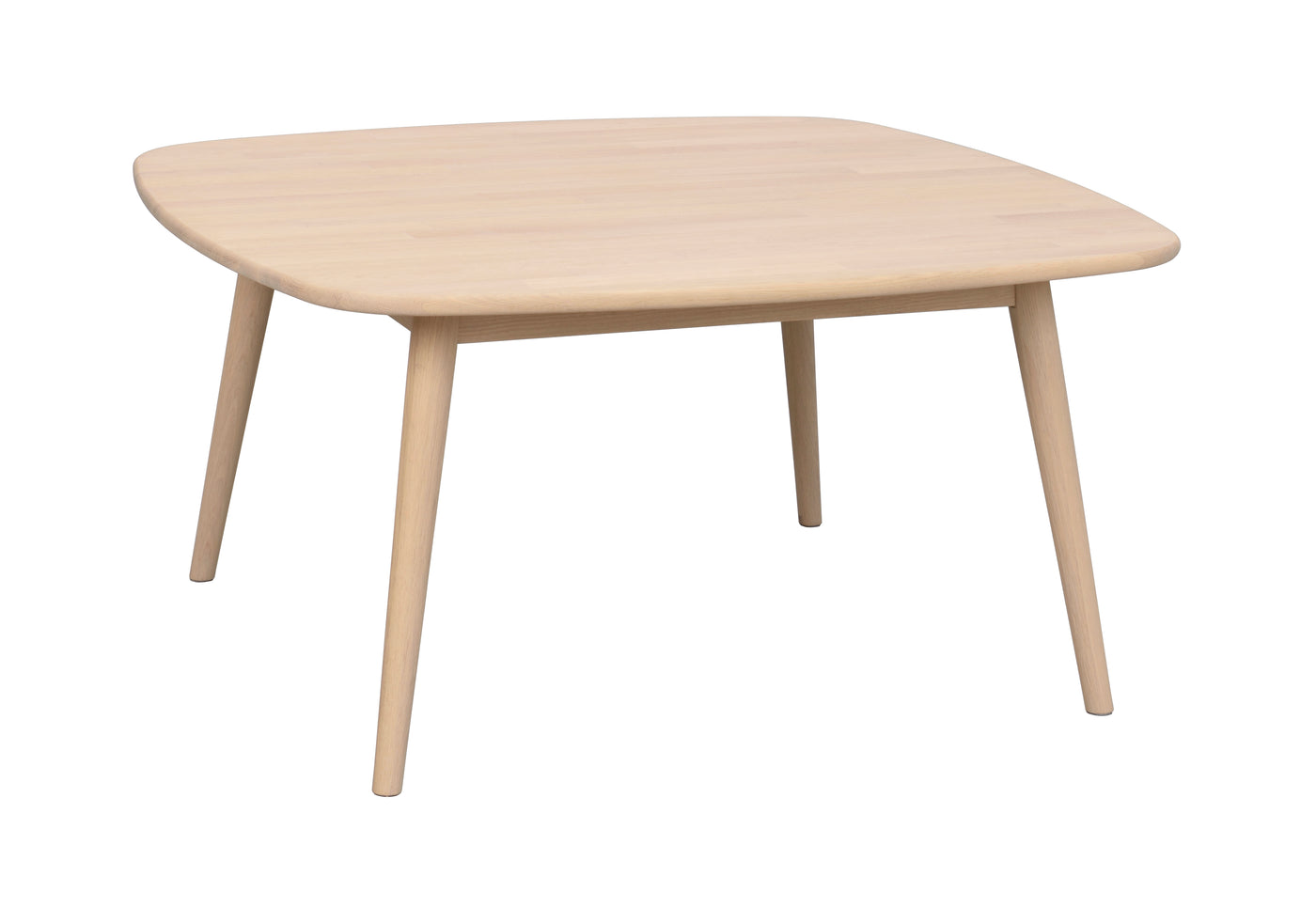 Tompkins soffbord 90x90 vitpigmenterad ek