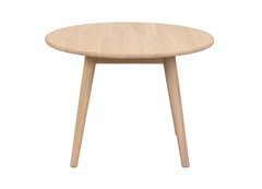 Tompkins soffbord ø60 vitpigmenterad ek