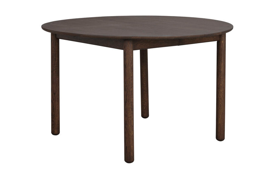 Derrymore matbord runt 120/165 brun ek