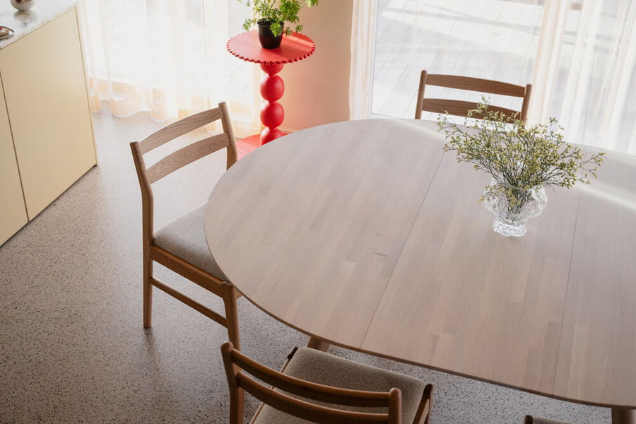 Clapperton ilägg 50x140 vitpigmenterad ek