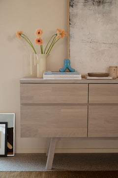 Cleardale sideboard 170 vitpigmenterad ek
