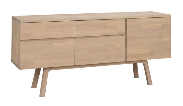 Cleardale sideboard 170 vitpigmenterad ek