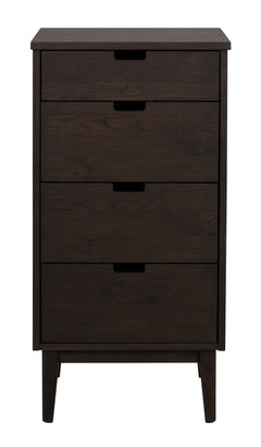 Garrison byrå hög 4L brun ek