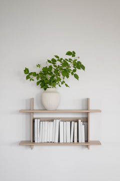Westlock vägghylla 75x48 vitpigmenterad ek