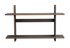 Westlock vägghylla 75x48 brun ek