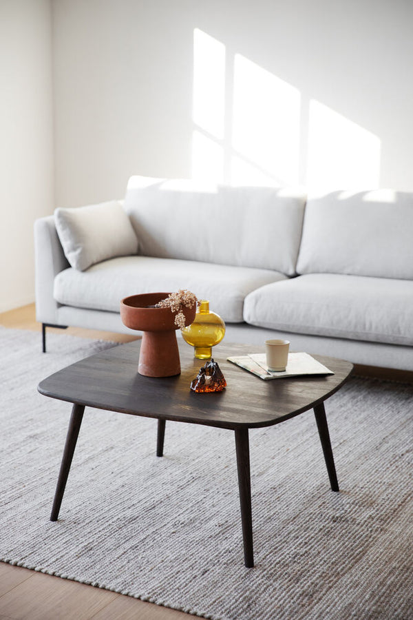 Tompkins soffbord 90x90 brun ek