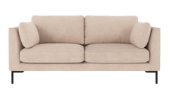 Corwin soffa 2,5-sits ljusbeige tyg Rita #1