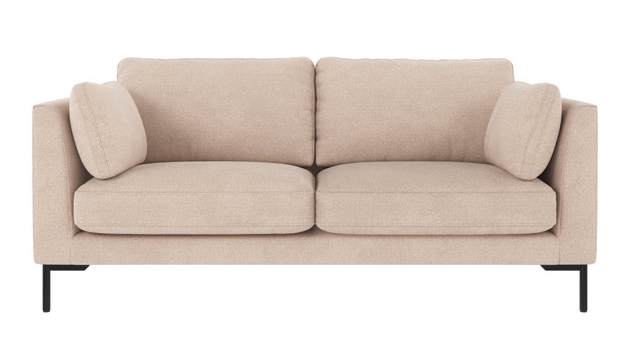 Corwin soffa 2,5-sits ljusbeige tyg Rita #1