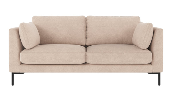 Corwin soffa 2,5-sits ljusbeige tyg Rita #1