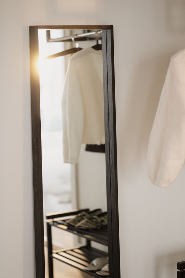 Hillmond spegel 40x150 brunlackad ek