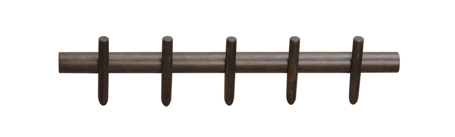 Hillmond kroklist 65, 5 krokar brunlackad ek