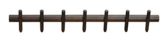 Hillmond kroklist 85, 7 krokar brunlackad ek
