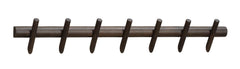 Hillmond kroklist 85, 7 krokar brunlackad ek