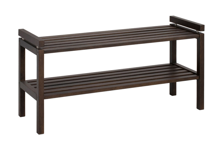 Confetti skohylla 80 brunlackad ek