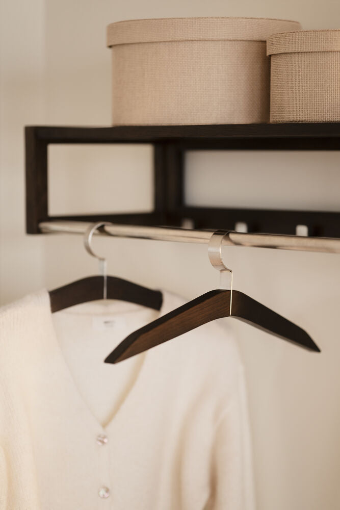 Confetti galge bred brunlackad ek 2-pack