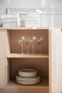 Melstone sideboard 180 H70 vitpigmenterad ek