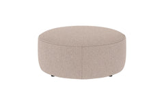 Joplin sittpuff Ø90 ljusbeige tyg Alice #01